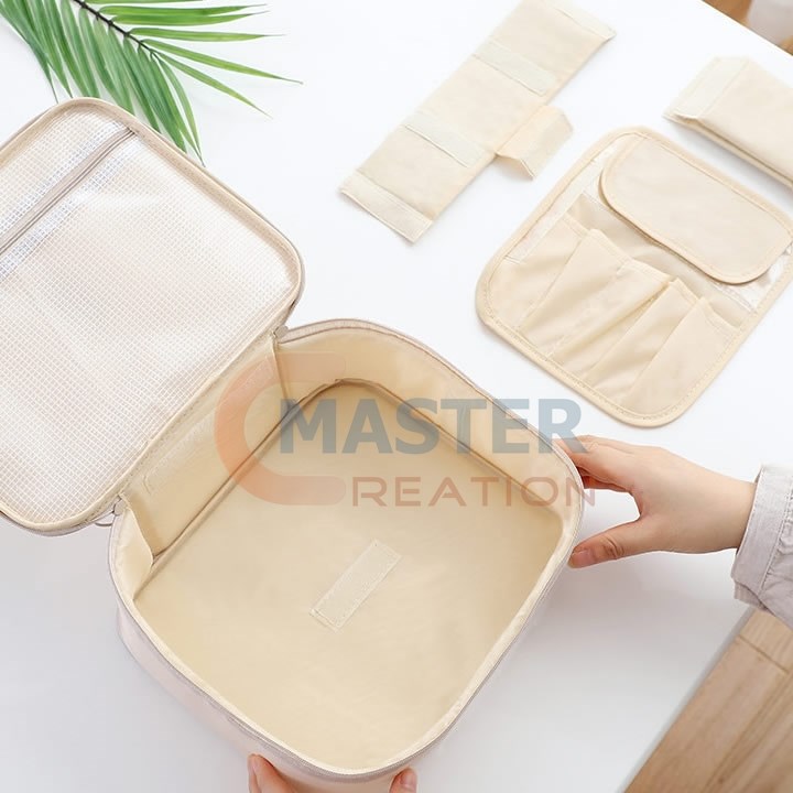Partition Cosmetic Bag