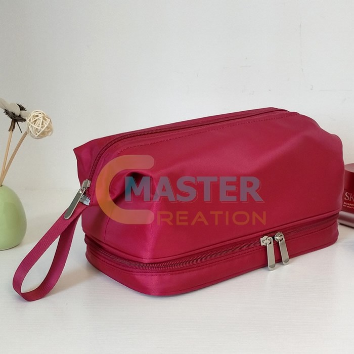 Compartment Bag Women Portable Bag Large Capacity Toilet Bag