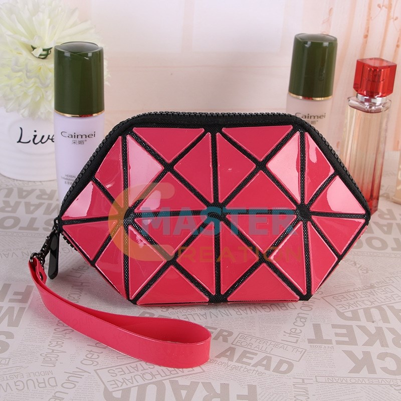 Geometric Zipper Bag
