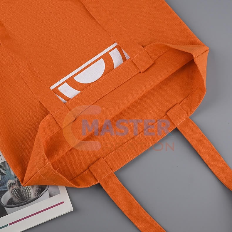 Orange Canvas Bag