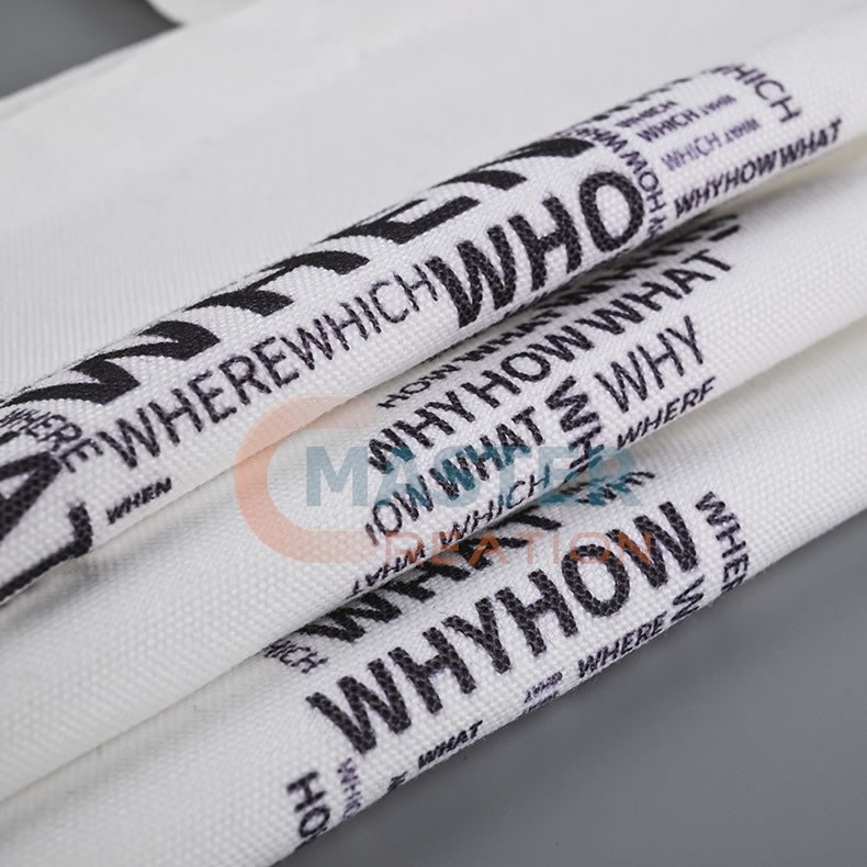 White Canvas Shopping Bag
