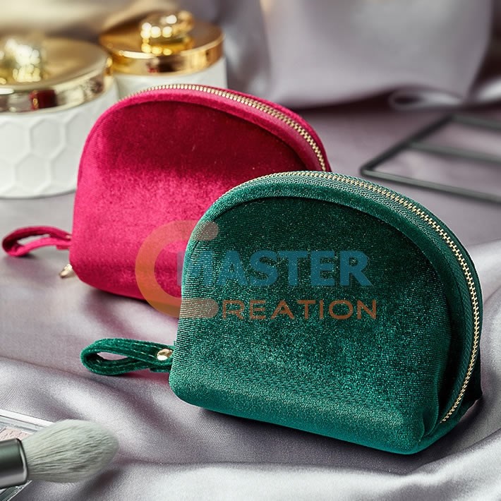 Mini Lipstick Bag Small Cosmetic Bag Flannel Makeup Kit Master