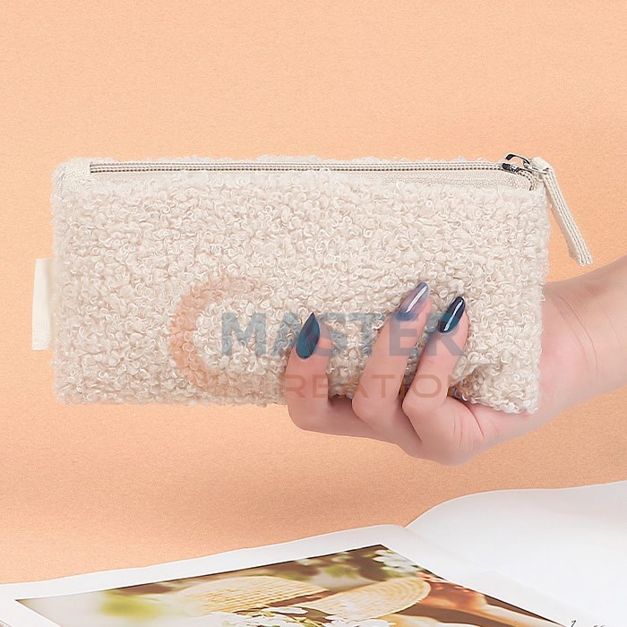 Lamb Wool Zipper Bag