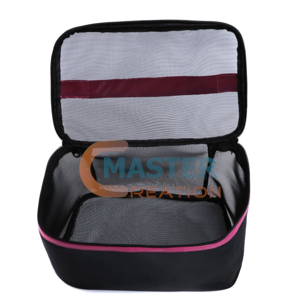Black Lid Mesh Bag