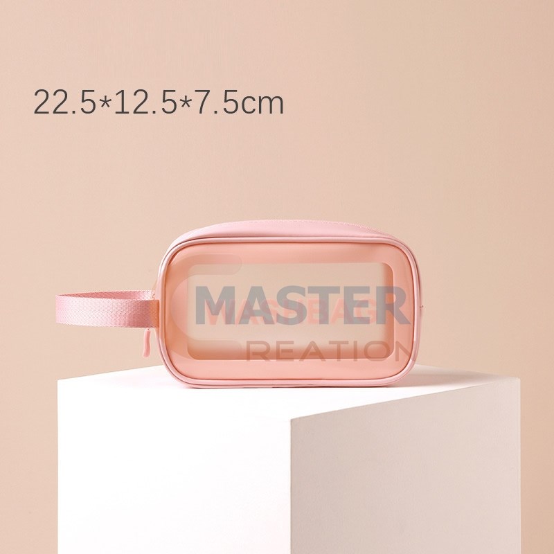 Pink PVC Window Bag