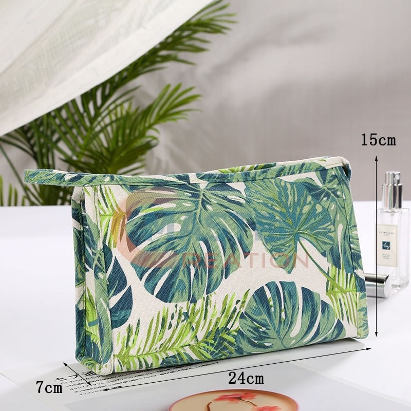 Calico Ziplock Bag