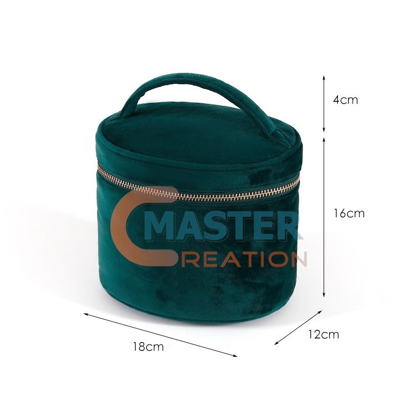 Lid Velvet Bag