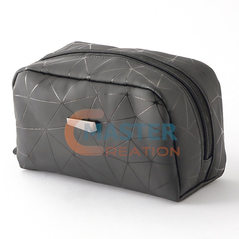 Gray Geometric Bag