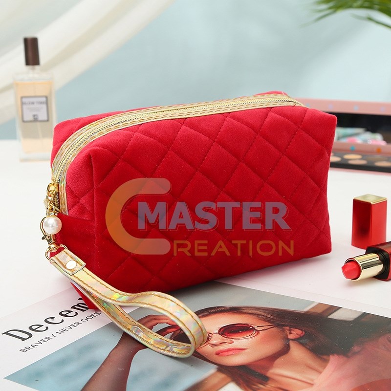 Red Velvet Bag