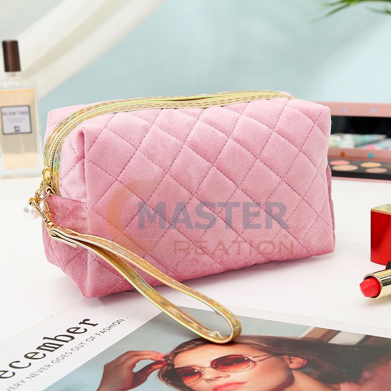 Pink Quilted Bag