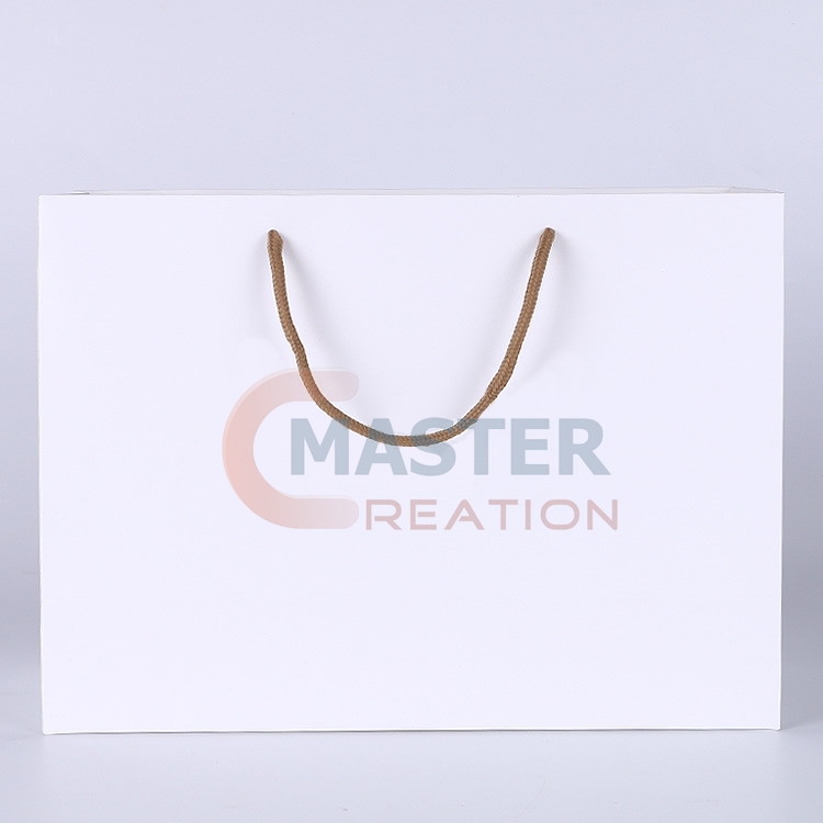 White Cardboard Bag
