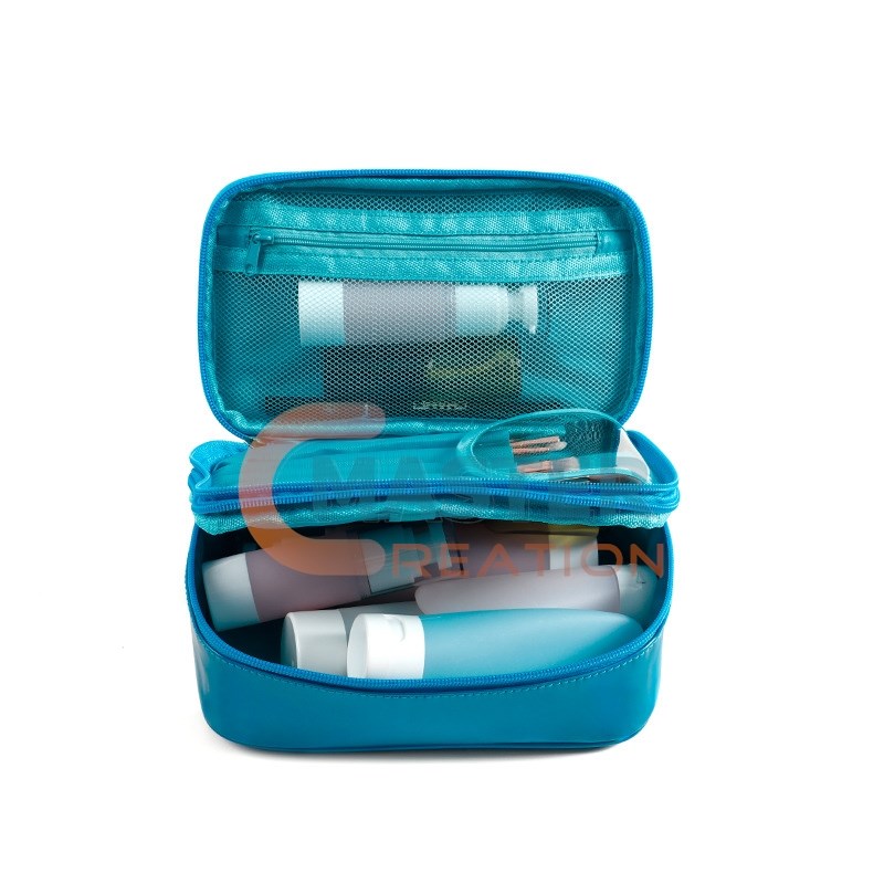 Mirror Leather Storage Bag