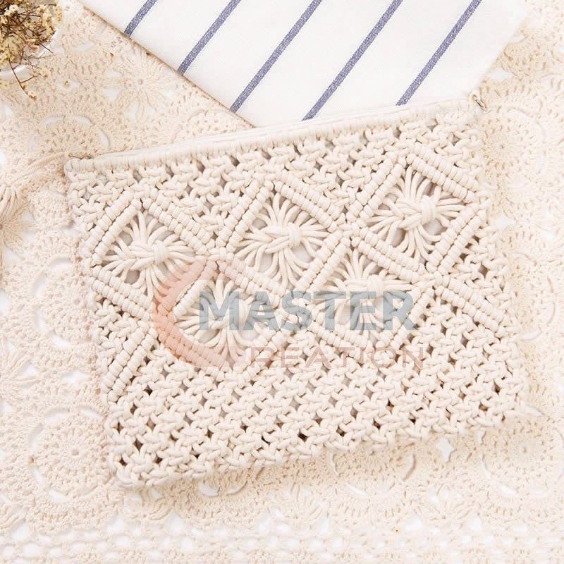 Woven Clutch Bag