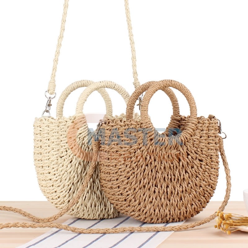 Brown Woven Tote