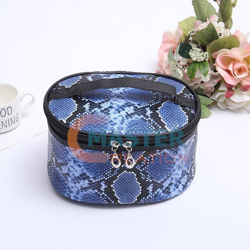 Blue Python Bag