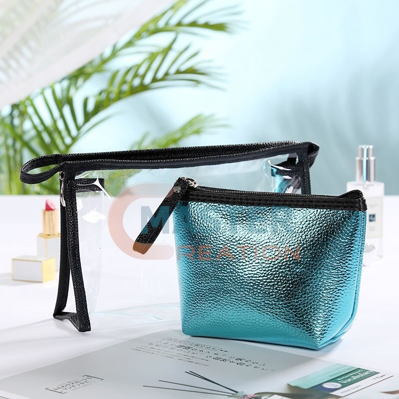 Blue Gusset Bag
