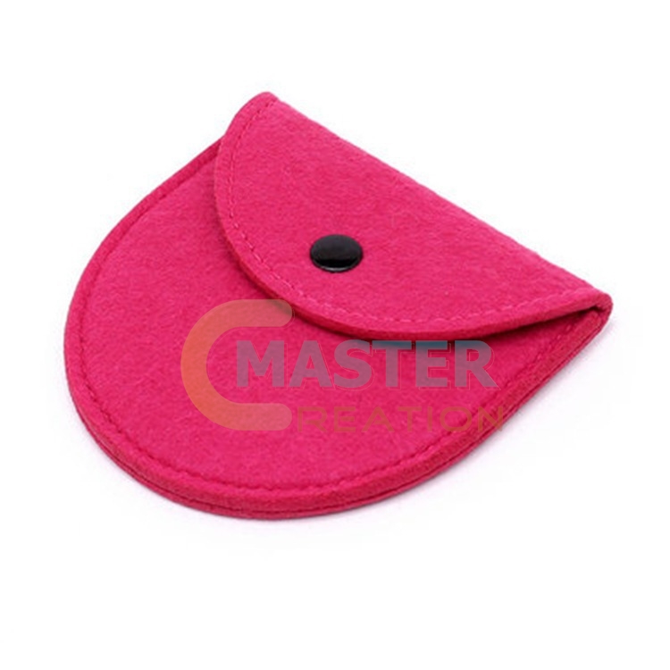 Pink Felt Bag