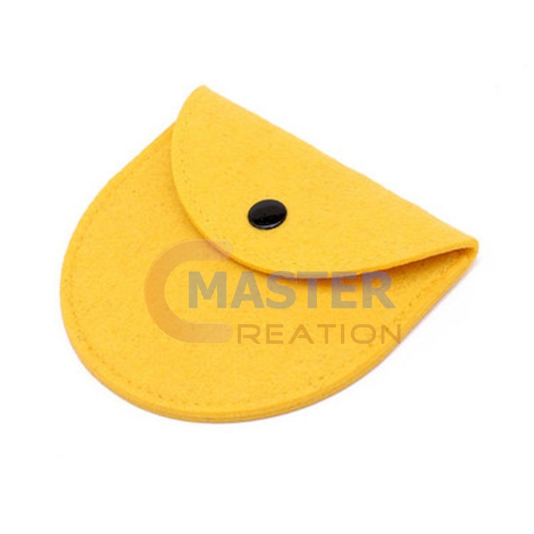 Yellow Felt Bag