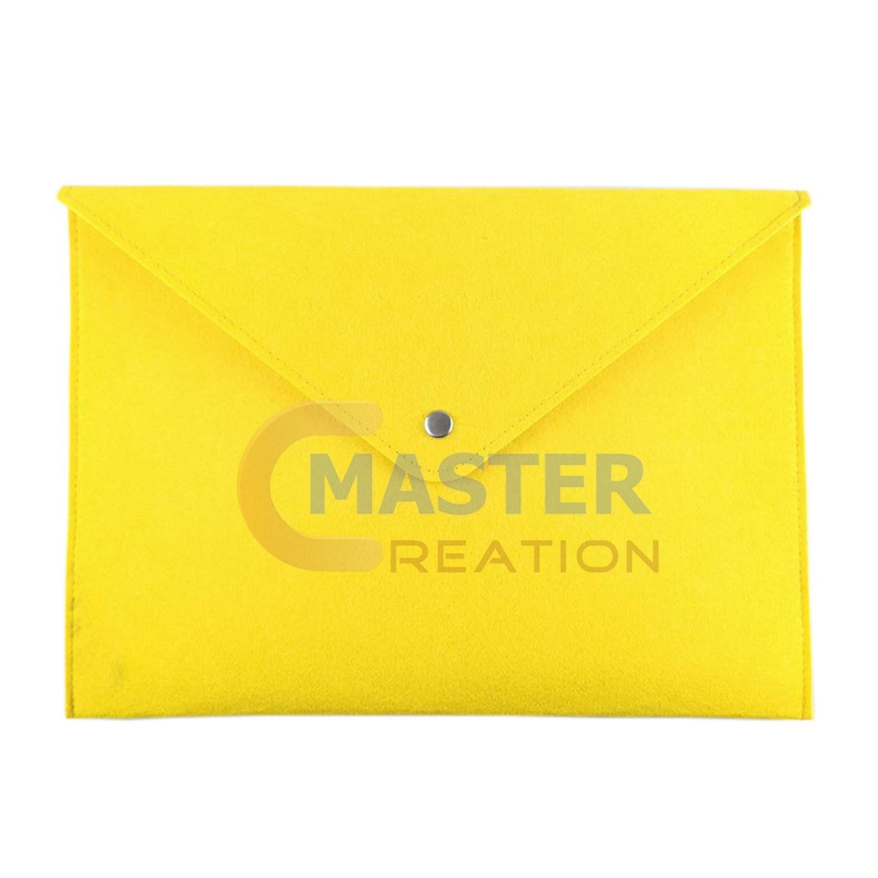 Yellow Felt Bag