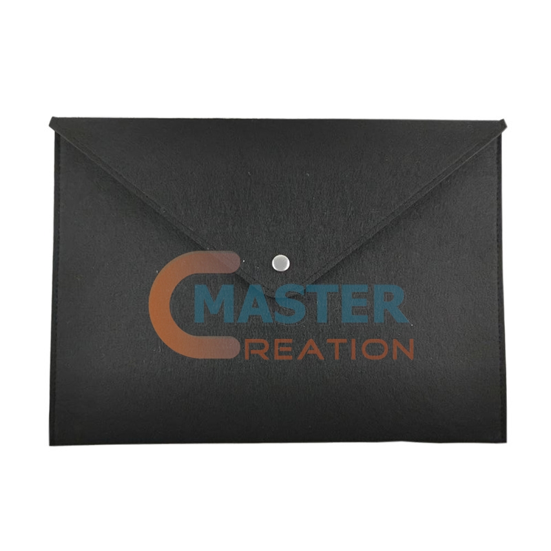 Black Felt Bag