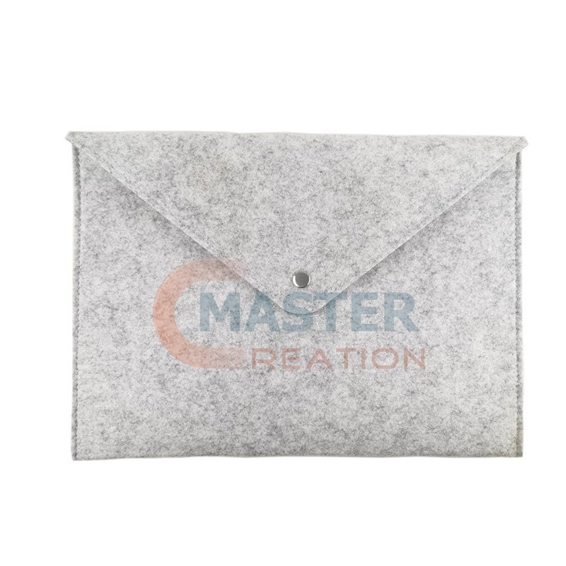 Gray Felt Bag