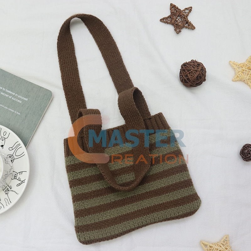 Knit Wool Tote