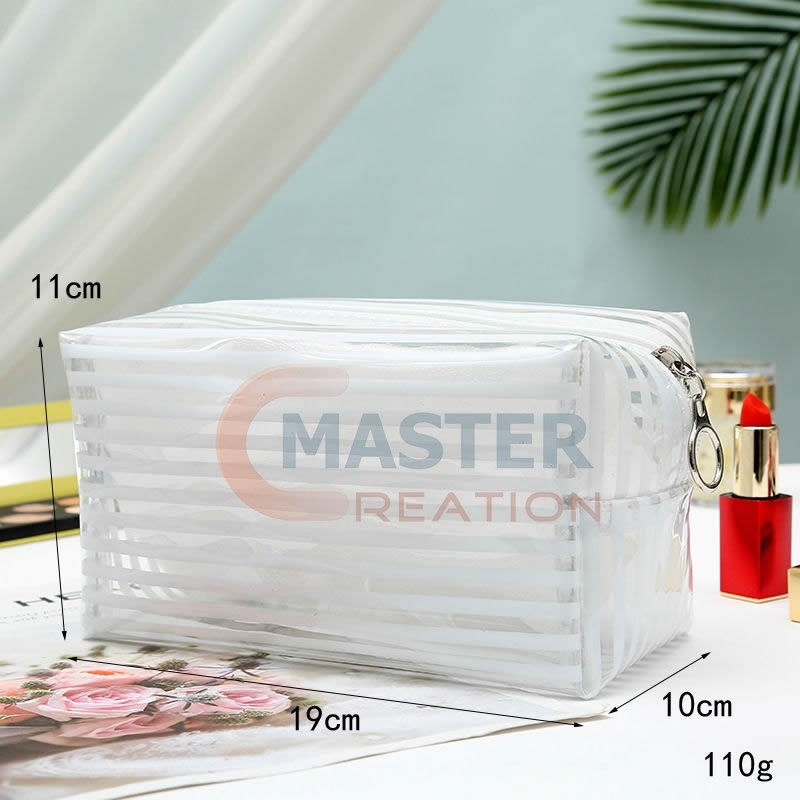 PVC Square Stripe Bag