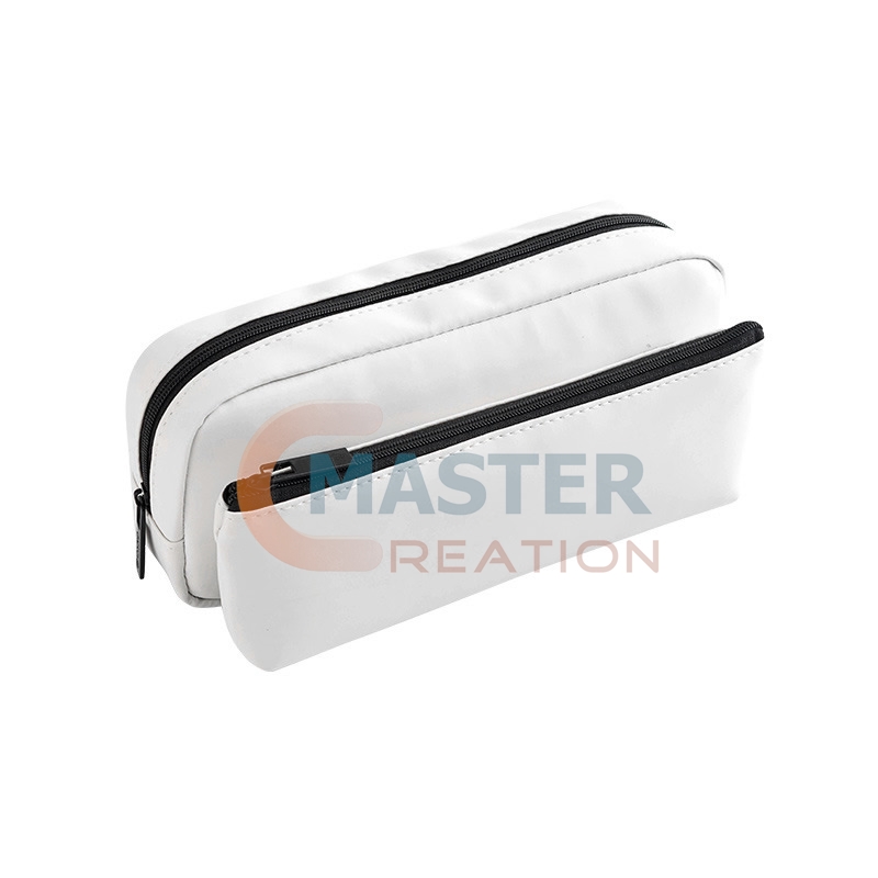 White Clutch Cosmetic Bag