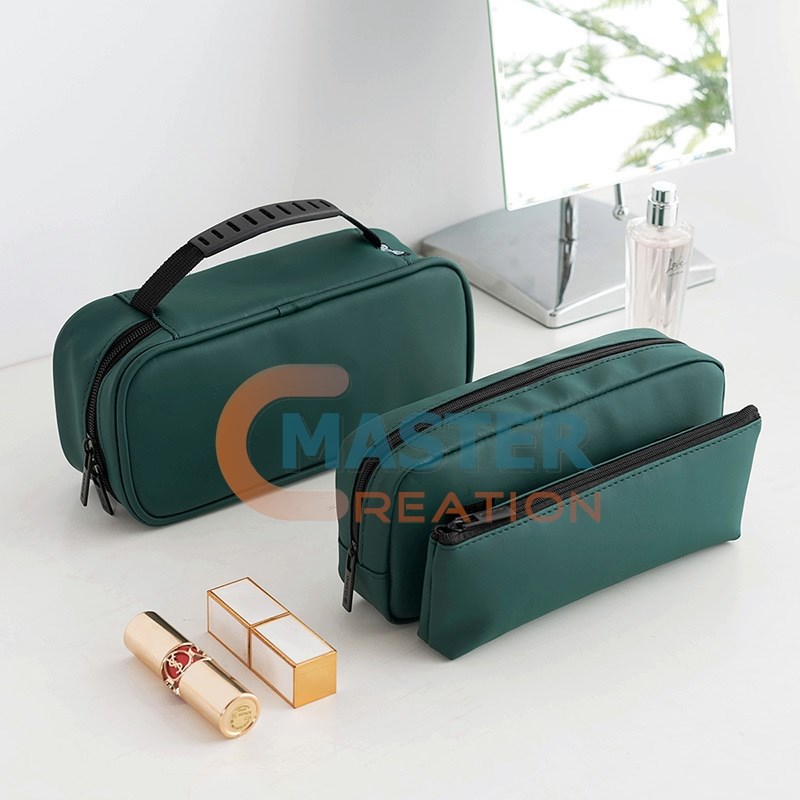 Green Makeup Bag