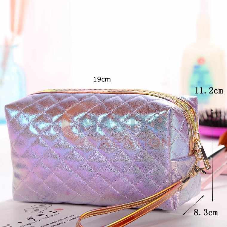 Purple Quilted Bag