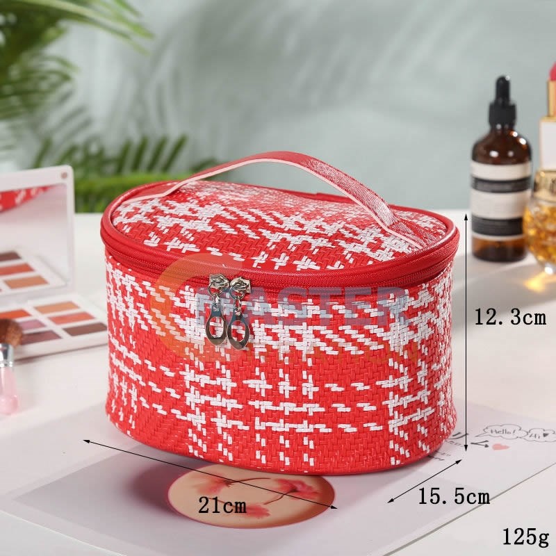 Red Classic Makeup Bag