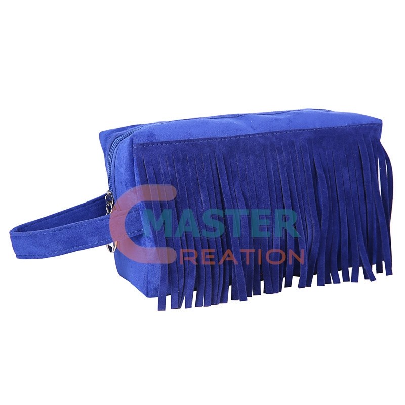 Blue Velvet Bag