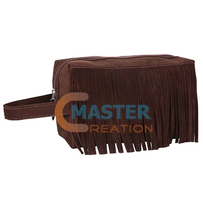 Brown Velvet Case Bag
