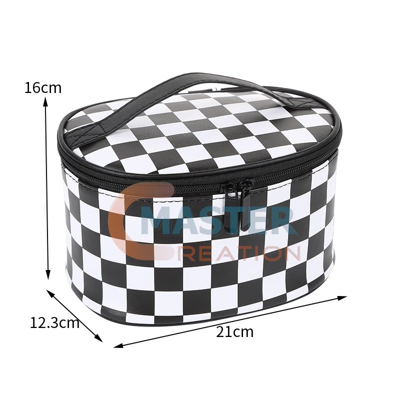 Black White Chessboard Bag