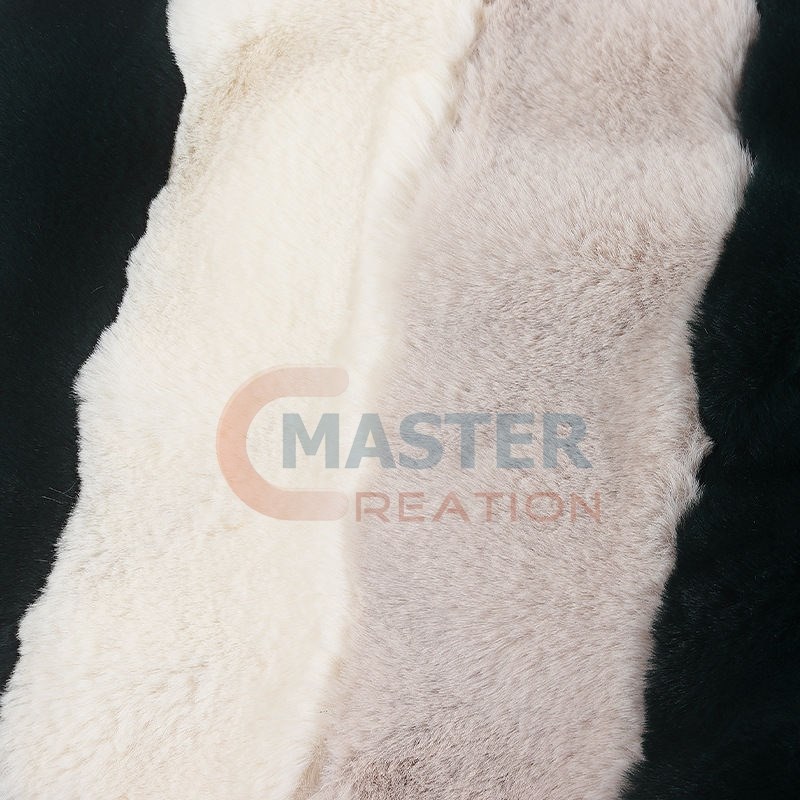 Striped Plush Furs