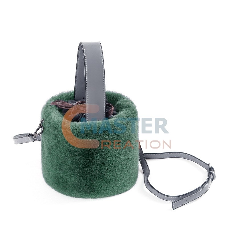 Green Plush Bag