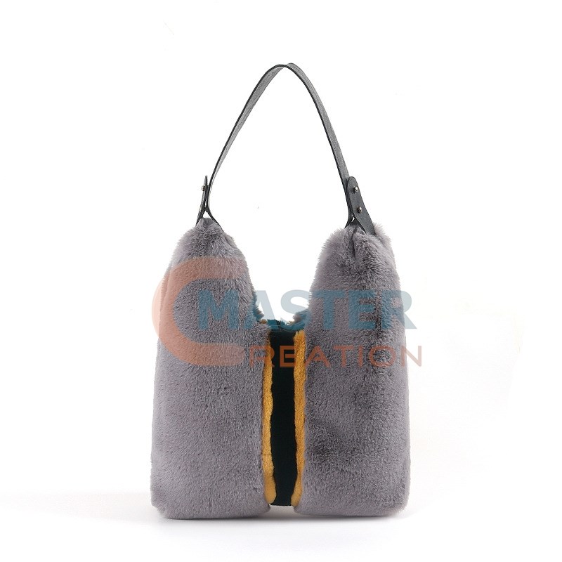 Stitching Flannel Bag