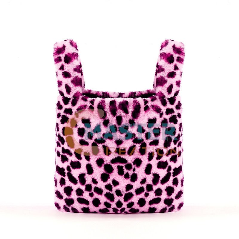 Pink Leopard Shoulder Bag
