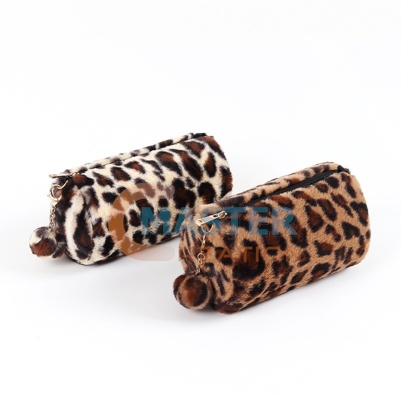 Leopard Flannel Bag