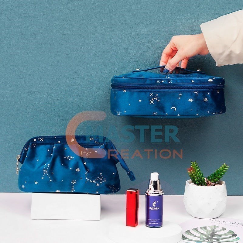 Flannel Cosmetic Bag