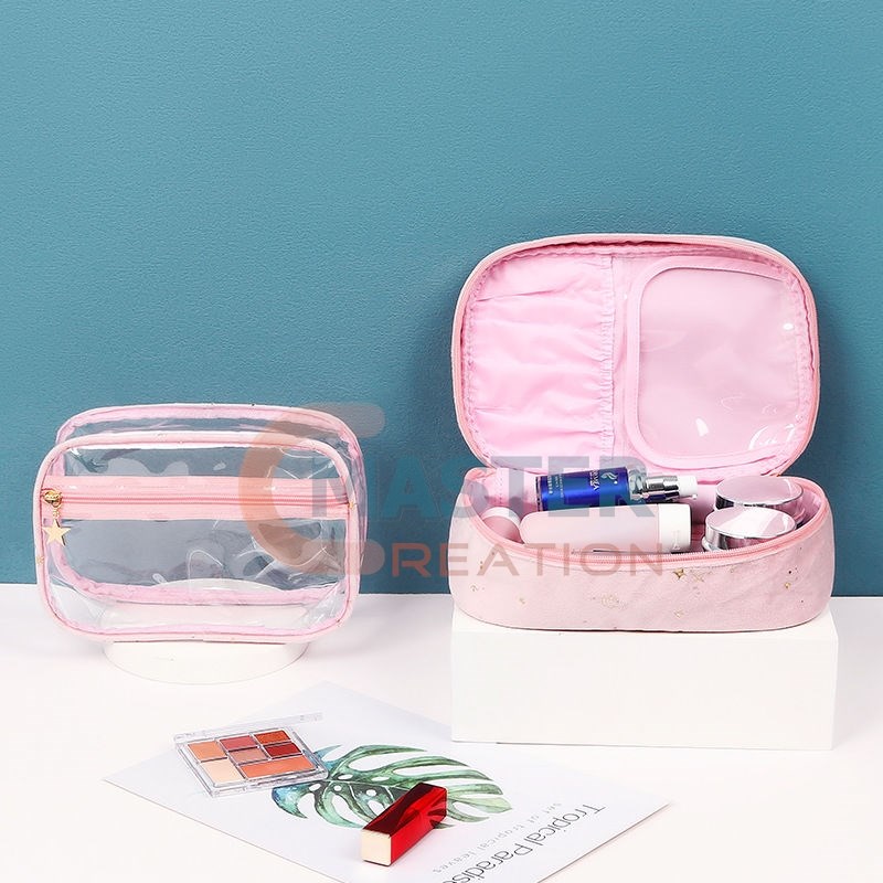 Pink Velvet Bag