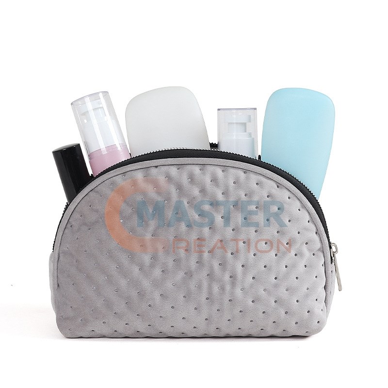 Gray Velvet Bag
