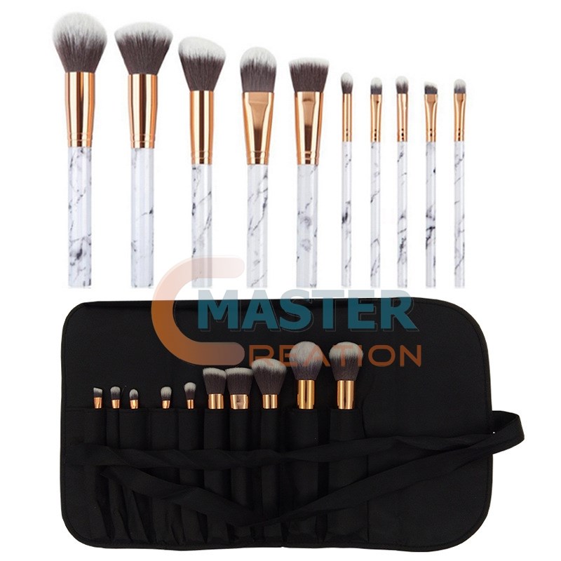 White Makeup Brush