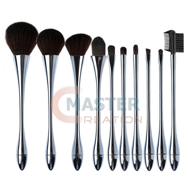 Silver Handle Brush