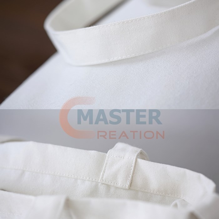 Pure White Cotton Bag