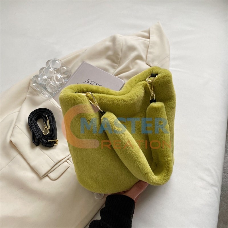 Green Plush Bag