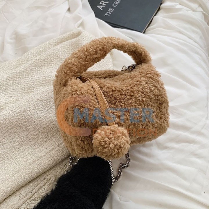 Pompon Tote Bag