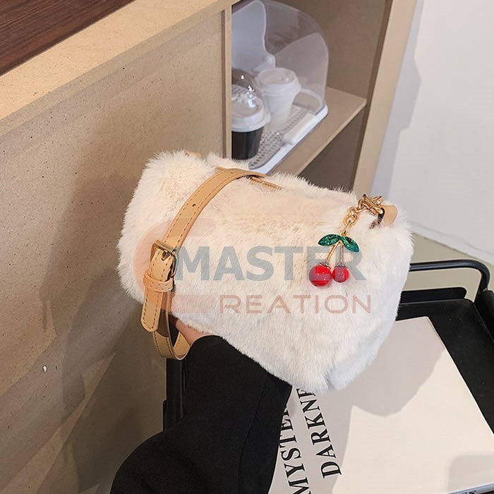 White Cherry Handbag