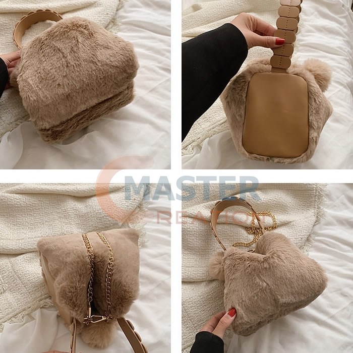 Deluxe Plush Handbag