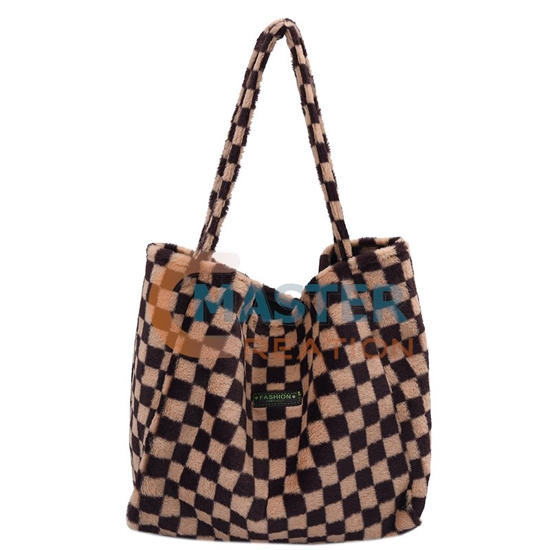 Mosaic Plush Bag